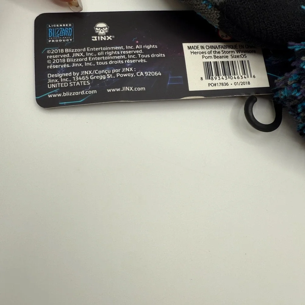 Heroes Of The‎ Storm Winmore Knit Pom Beanie Online Multiplayer Game NEW Rare